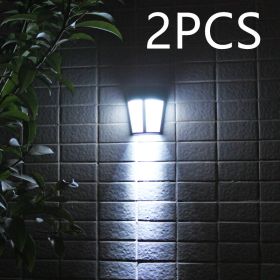 Solar Wall Light 6led Outdoor Garden Courtyard Fence Light Control Decorative Landscape Light