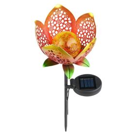 LED Solar Flower Light