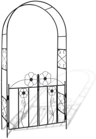 Garden Climbing Plants Arch Door for Outdoor Pergola Archway Decor