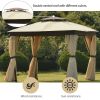 Gazebo Canopy Soft Top Outdoor Patio Gazebo Tent Garden Canopy for Your Yard, Patio, Garden, Outdoor or Party