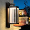 Inowel Outdoor Wall Lantern Exterior Waterproof Wall Sconce Light Fixture Integrated LED Wall Lamp with Clear Glass Shade 22527