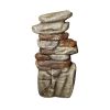 29.9inches Rock Water Fountain with LED Lights