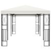 vidaXL Gazebo 9.8'x19.6' Cream Fabric