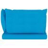 vidaXL Pallet Sofa Cushions 3 pcs Light Blue Fabric