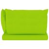 vidaXL Pallet Sofa Cushions 3 pcs Bright Green Fabric