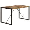 vidaXL Dining Table 55.1"x27.6"x29.5" Solid Reclaimed Wood