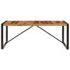 vidaXL Dining Table 78.7"x39.4"x29.5" Solid Sheesham Wood