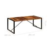 vidaXL Dining Table 78.7"x39.4"x29.5" Solid Sheesham Wood