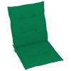 vidaXL Garden Chair Cushions 2 pcs Green 39.4"x19.7"x1.2"