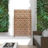 6.5 ft. H x 4 ft. W Laser Cut Metal Privacy Screen, 24"*48"*3 panels