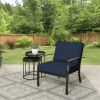 45" x 24" Rectangle Outdoor 2-Piece Deep Seat Cushion